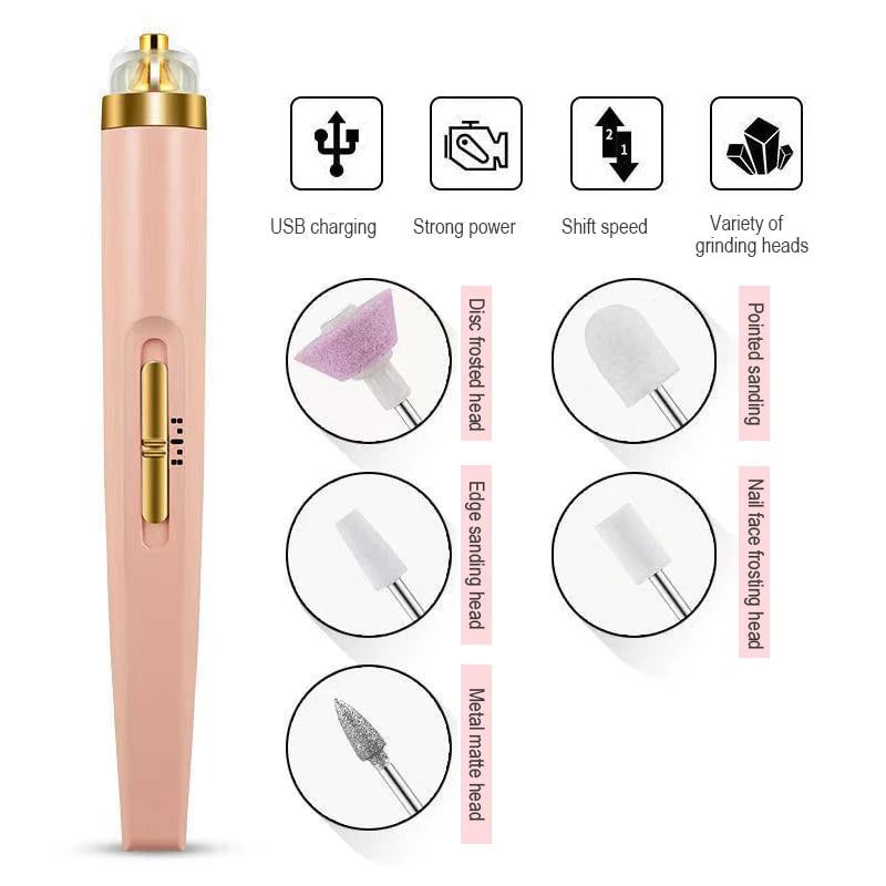 🔥  SALE 48% OFF🔥GLAMICS ELECTRIC PROFESSIONAL MANICURE NAIL MACHINE SET💅