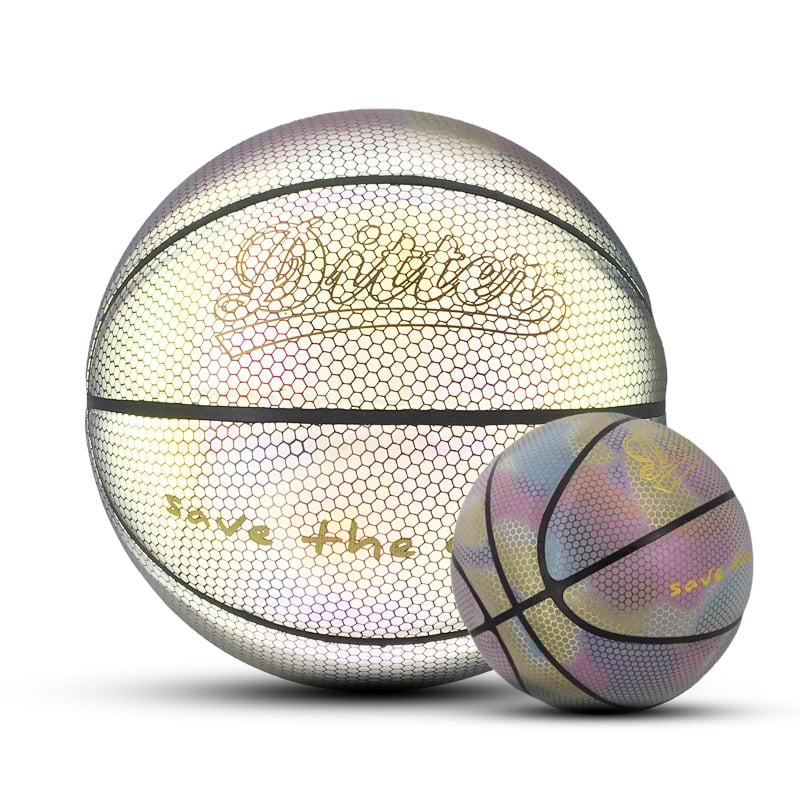 🔥BIG SALE - 45% OFF🔥Holographic Reflective Glowing Rugby Football and Basketball
